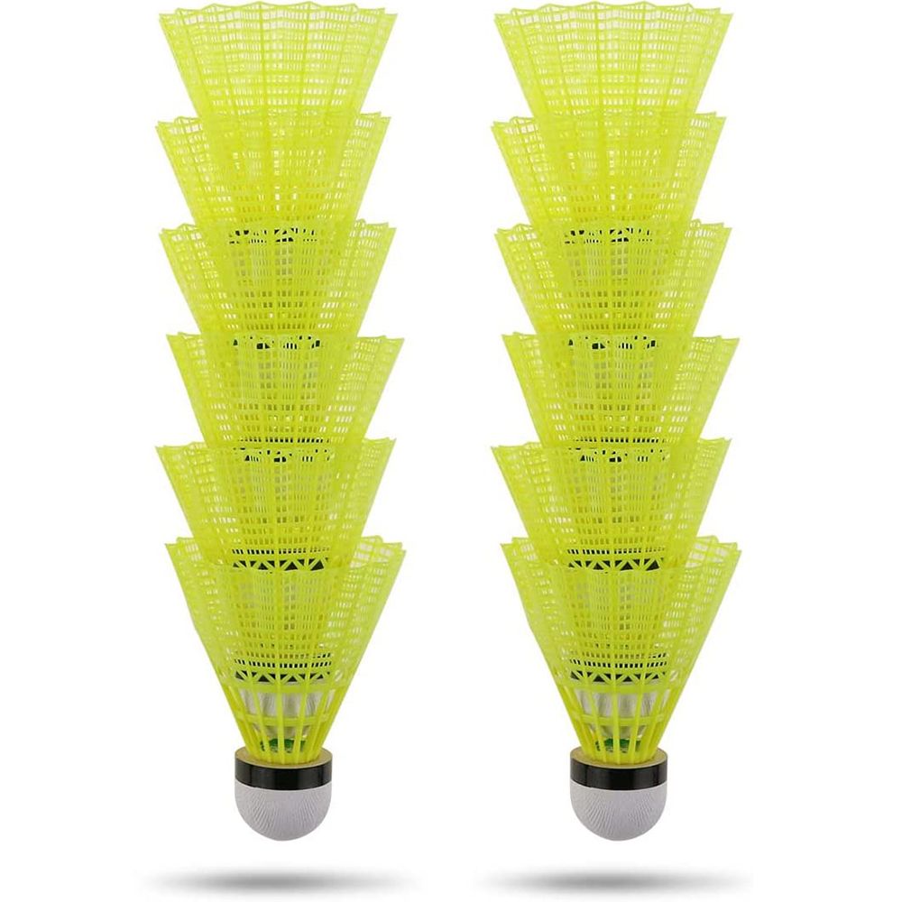 Nylon Badminton Shuttlecocks w - Feather Shuttlecock review and price