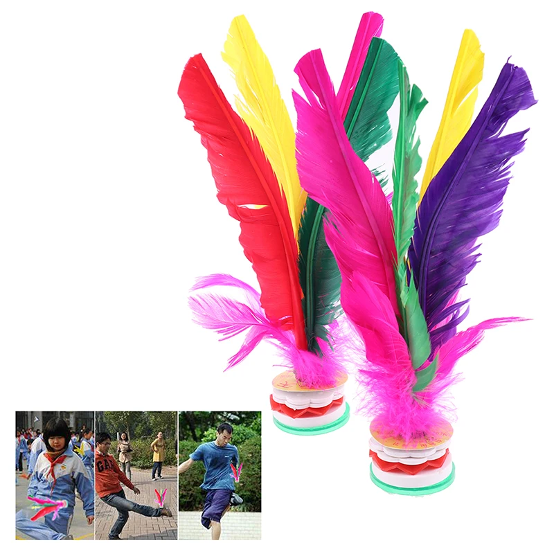 2PC Jianzi Shuttlecock  Fitnes - Feather Shuttlecock review and price